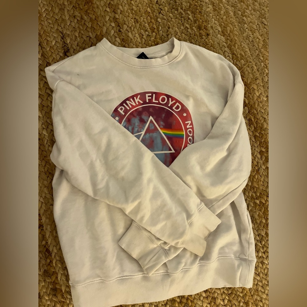 White Pink Floyd sweater